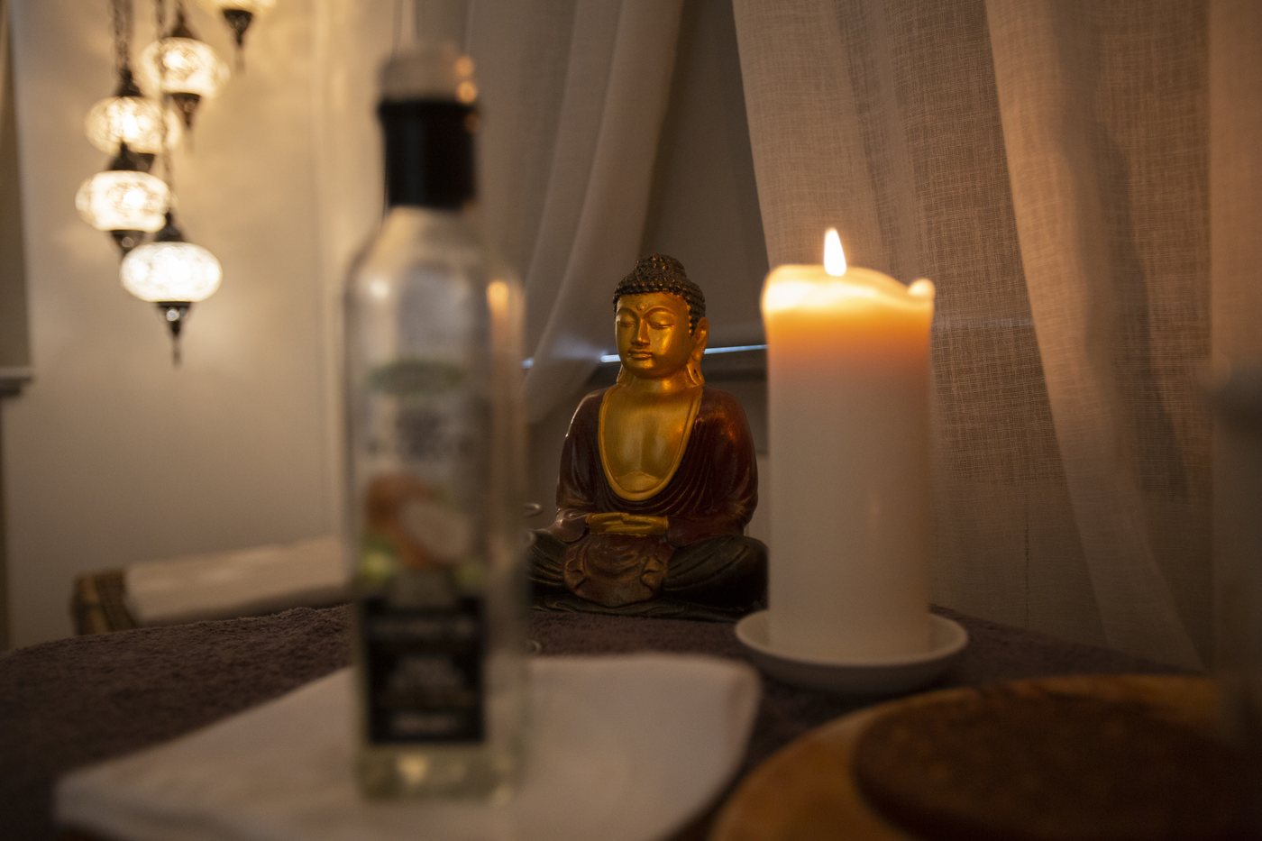 Ambiente per massaggi e trattamenti olistici a Donnas